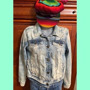 Acid Washed Denim Jacket